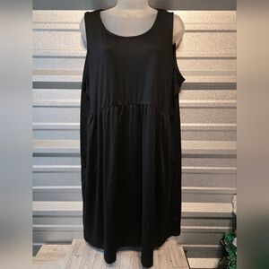 Muk Luks Black Sleeveless Midi Dress